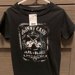 New with tags Toddler Johnny Cash shirt size 5T